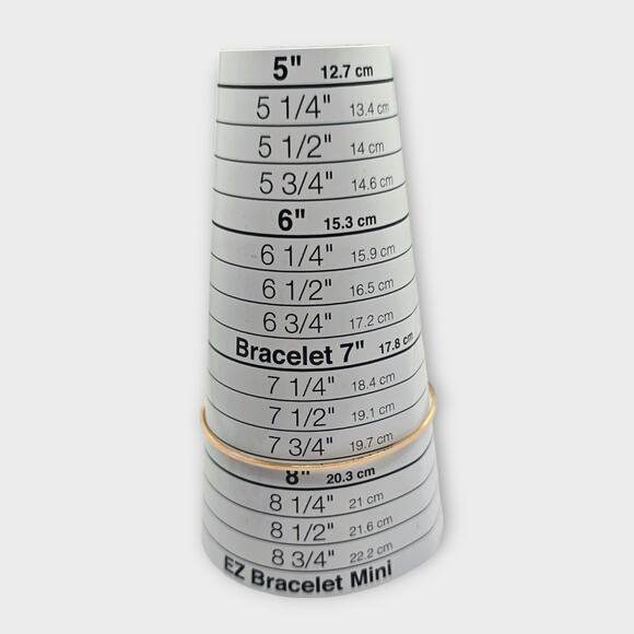 Vintage Krementz Gold-Tone Bangle Bracelet - Picture 7 of 7